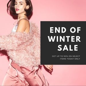 End of Winter Sale